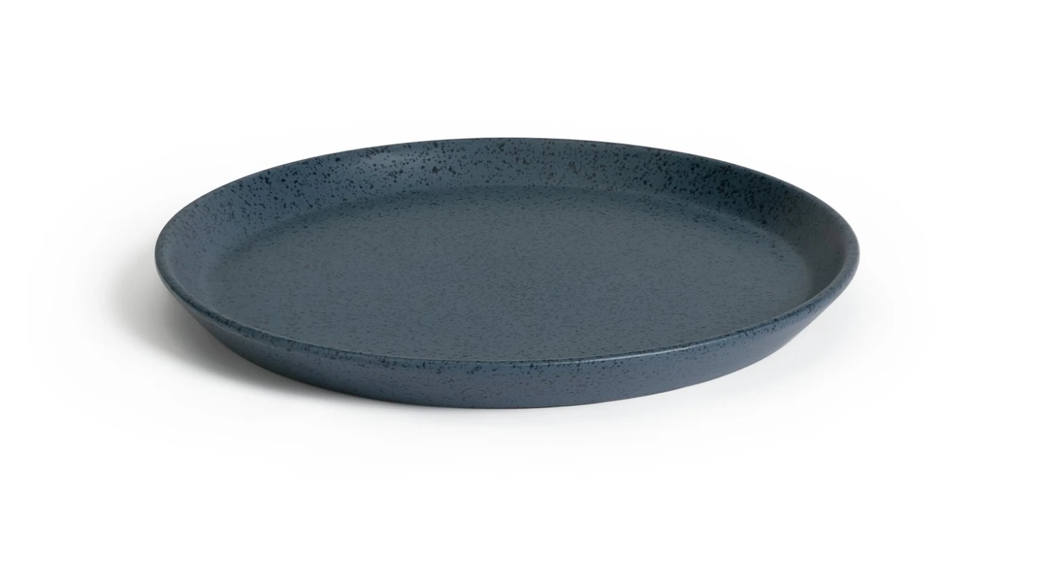 Habitat Addison 4 Piece Stoneware Dinner Plate - Blue 4 Habitat Addison 4 Piece Stoneware Dinner Plate - Blue - Image 4