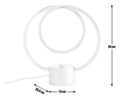 Habitat Pill Metal LED Table Lamp - Brushed Chrome 10 Habitat Pill Metal LED Table Lamp - Brushed Chrome -Chic Household Items 9625345 R E001