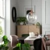 Habitat Coleman Metal Pendant Light - Copper