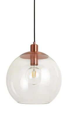 Habitat Coleman Metal Pendant Light - Copper -Chic Household Items 9628081 R Z001C