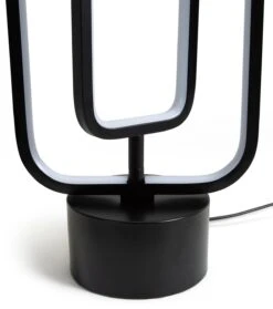 Habitat Sio LED Floor Lamp - Black -Chic Household Items 9629585 R Z002A