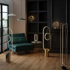 Habitat Sio LED Floor Lamp - Black -Chic Household Items 9629585 R Z003C