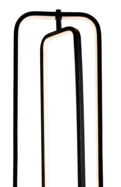 Habitat Sio LED Floor Lamp - Black -Chic Household Items 9629585 R Z006A