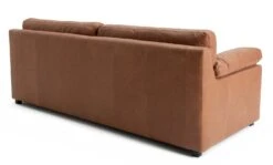 Habitat Florence Leather 4 Seater Sofa - Tan -Chic Household Items 9629808 R Z003A
