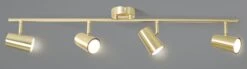 Habitat Este 4 Light Spot Light - Brass 6 Habitat Este 4 Light Spot Light - Brass -Chic Household Items 9633722 R Z001C