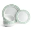 Habitat Scandi Decal 12 Piece Porcelain Dinner Set