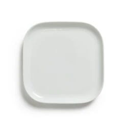Habitat Riko Square 4 Piece Side Plate - White -Chic Household Items 9641439 R Z004A