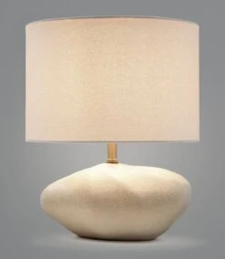 Habitat Ima Pebble Table Lamp - White 13 Habitat Ima Pebble Table Lamp - White -Chic Household Items 9669954 R Z002C